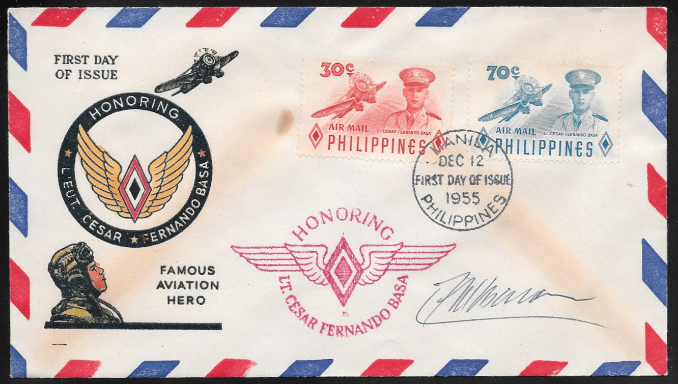Philippines 1955 First Day Air Mail 
